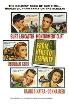 World War II Movies With Academy Award and/or Golden Globe Awards: From here to eternity