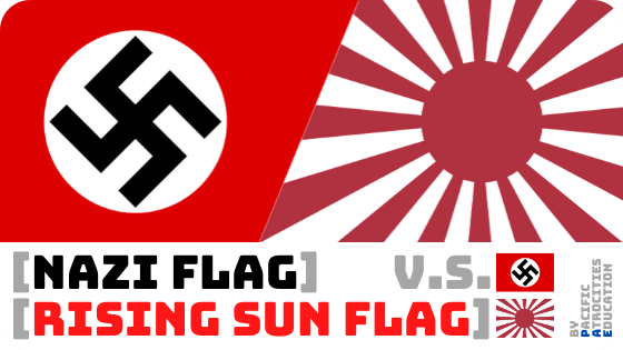 Highlighted Story: Nazi Flag versus rising sun flag