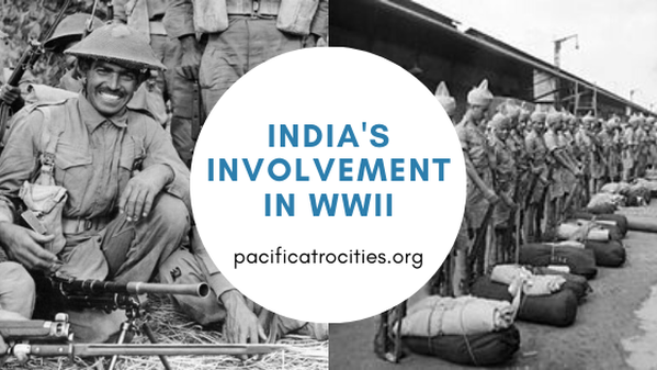 Header graphic featuring photo of Indian infantrymen and text reading 