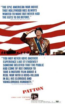 World War II Movies With Academy Award and/or Golden Globe Awards: Patton