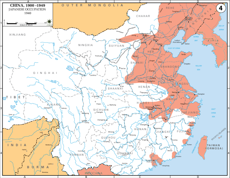 Japanese Occupation of China 1940