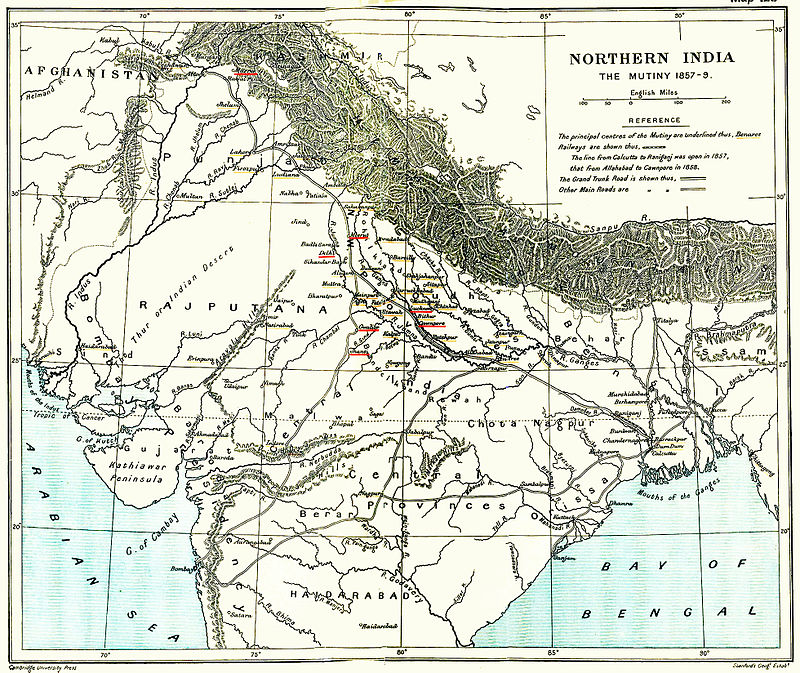 When reflecting on Indian independence, one must first look 1857’s Sepoy Mutiny which planted the seeds of rebellion. While British forces succeeded in suppressing the revolt, the rebellion ended the British East India Company’s rule, formally dissolving the corporation in 1848 and transferring ruling powers to the British Crown.​