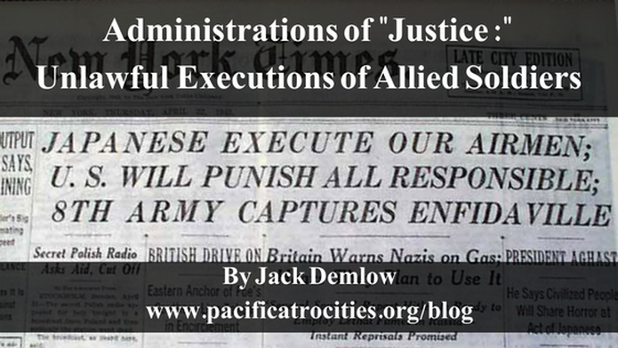 unlawful executions of allied soldiers