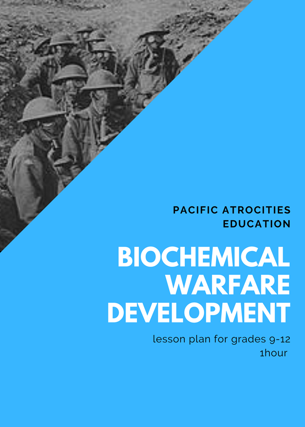 Pacific Atrocities Education Lesson Plan cover for Privilege Journal