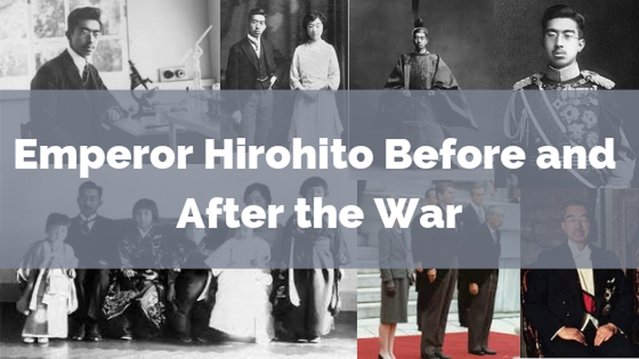 Emperor hirohito before and after the world war 2
