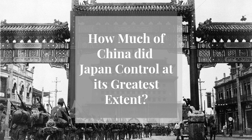 Japan's control on China