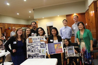 Group photo of Pacific Atrocities Education summer interns