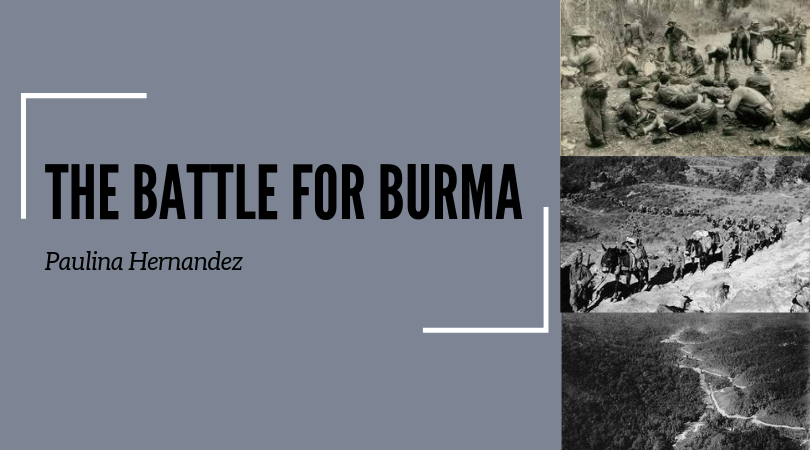 The battle for burma