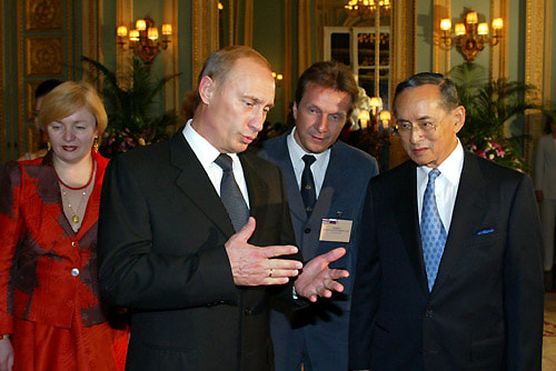 King Bhumibol and Putin